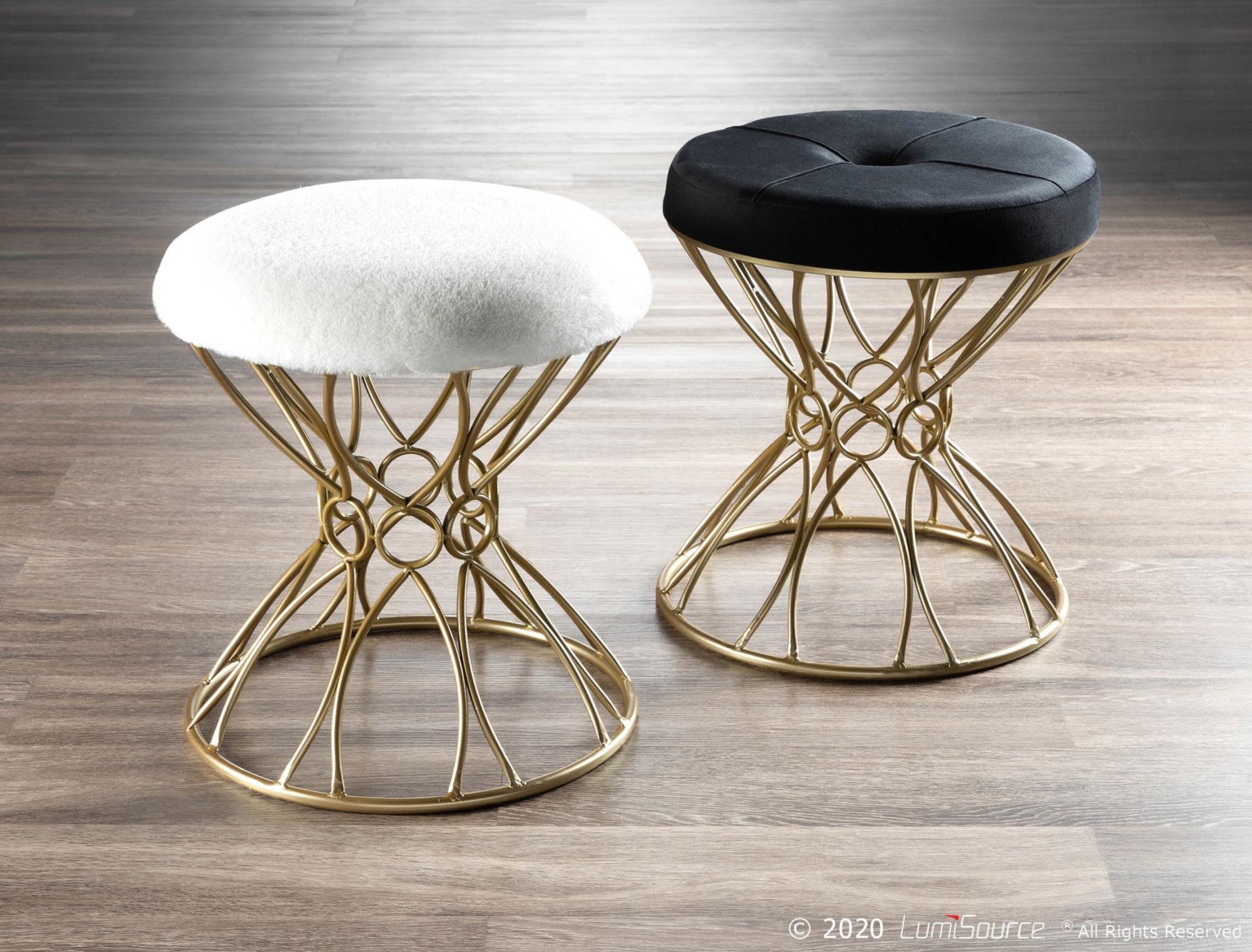 Jasmine Vanity Stool